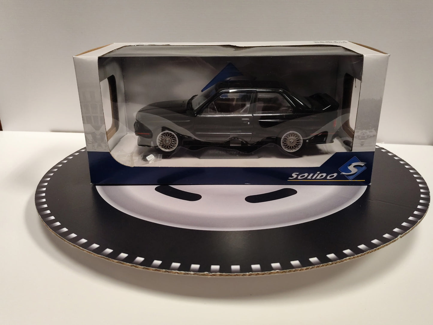 BMW E30 SPORT EVO - 1990 - BLACK 1/18 S1801501 SOLIDO