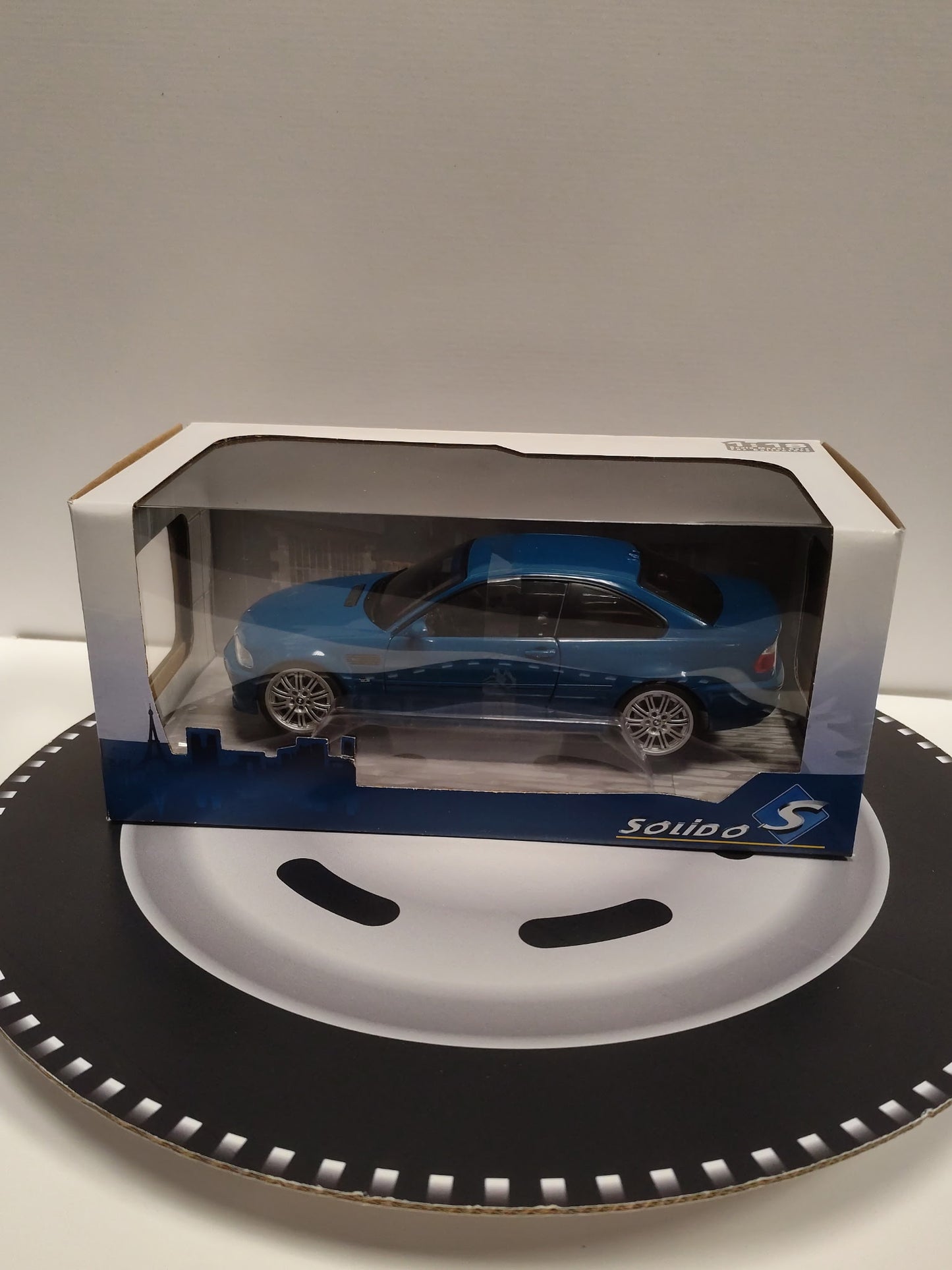 BMW E46 M3 - LAGUNA SECA BLAU - 2000 1/18 S1806502 SOLIDO