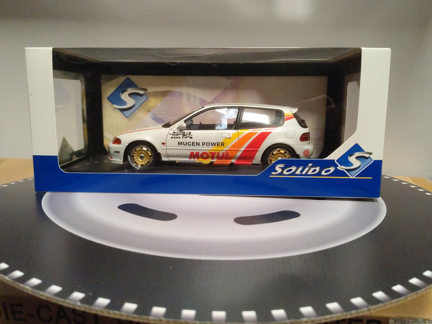 HONDA CIVIC (EG6) SOLIDO WORKS MUGEN RACING 1992 1/18 S1810404 SOLIDO