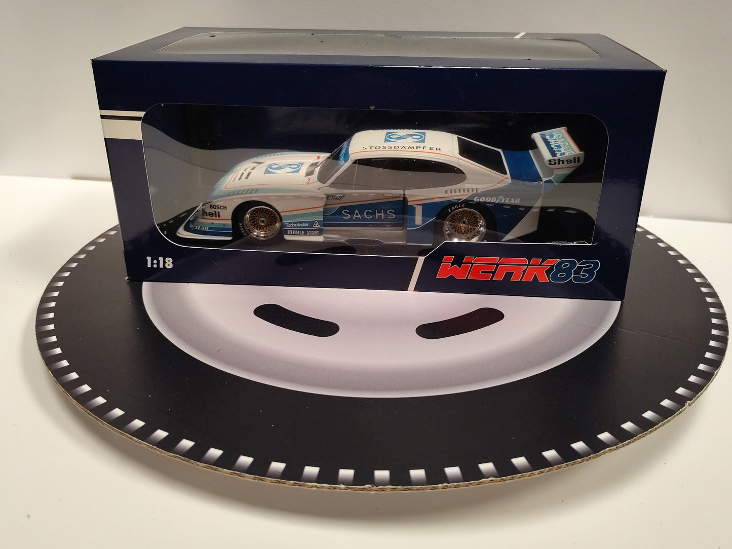 Werk83 1/18 Scale Diecast W1804007 - Ford Capri Turbo Zackspeed GR.5 #3 H.Ertl