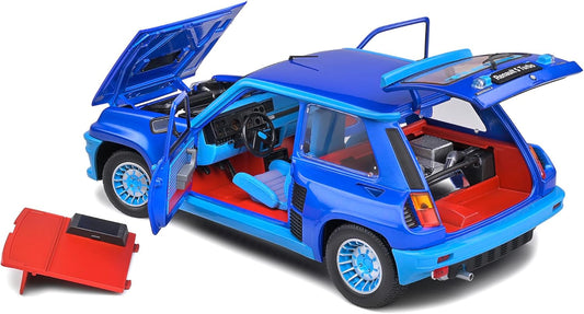 RENAULT 5 TURBO BLEU 1981 SOLIDO