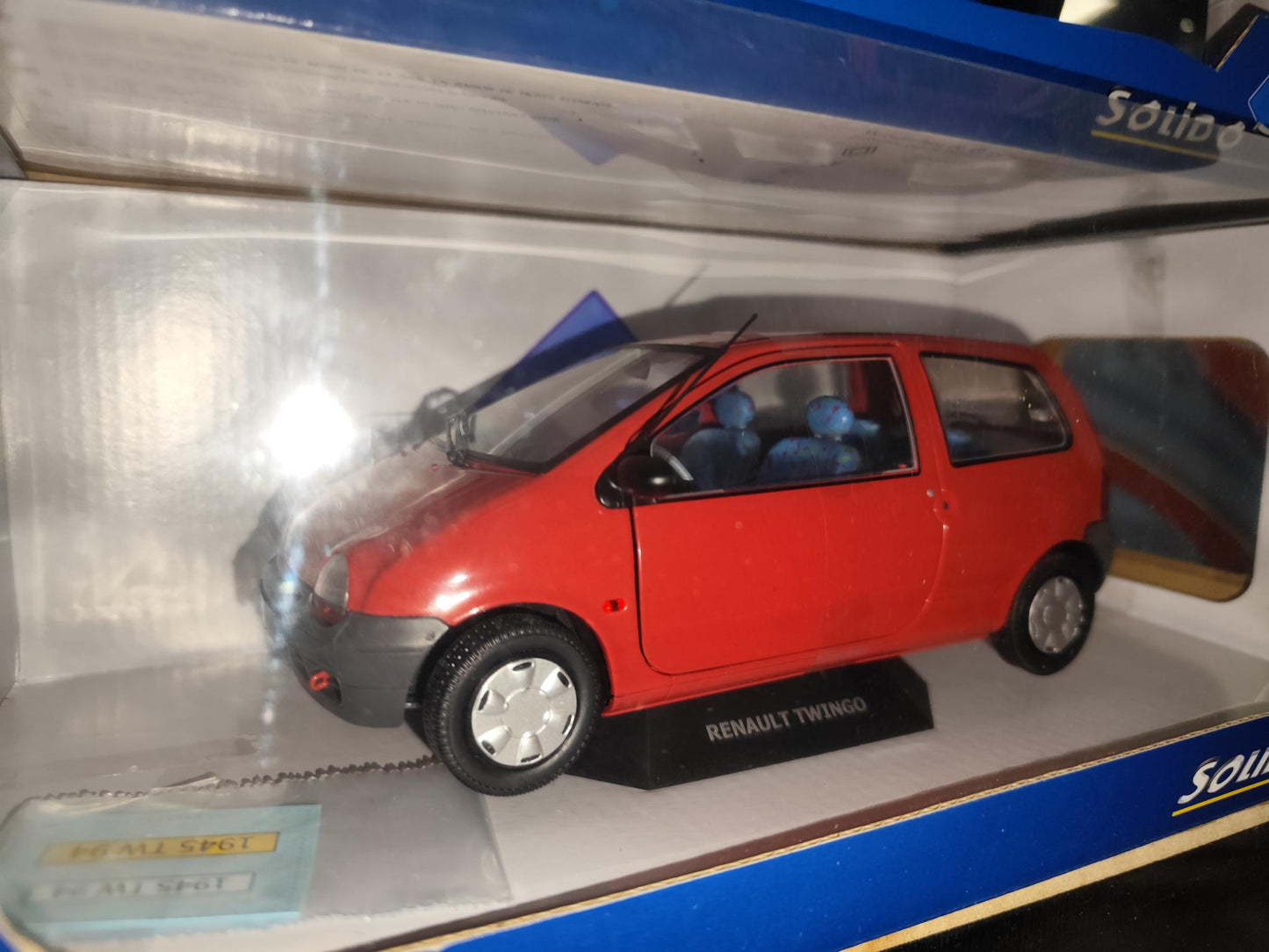 Renault Twingo 1993 Rouge Corail – Miniature 1/18 Solido S1804002