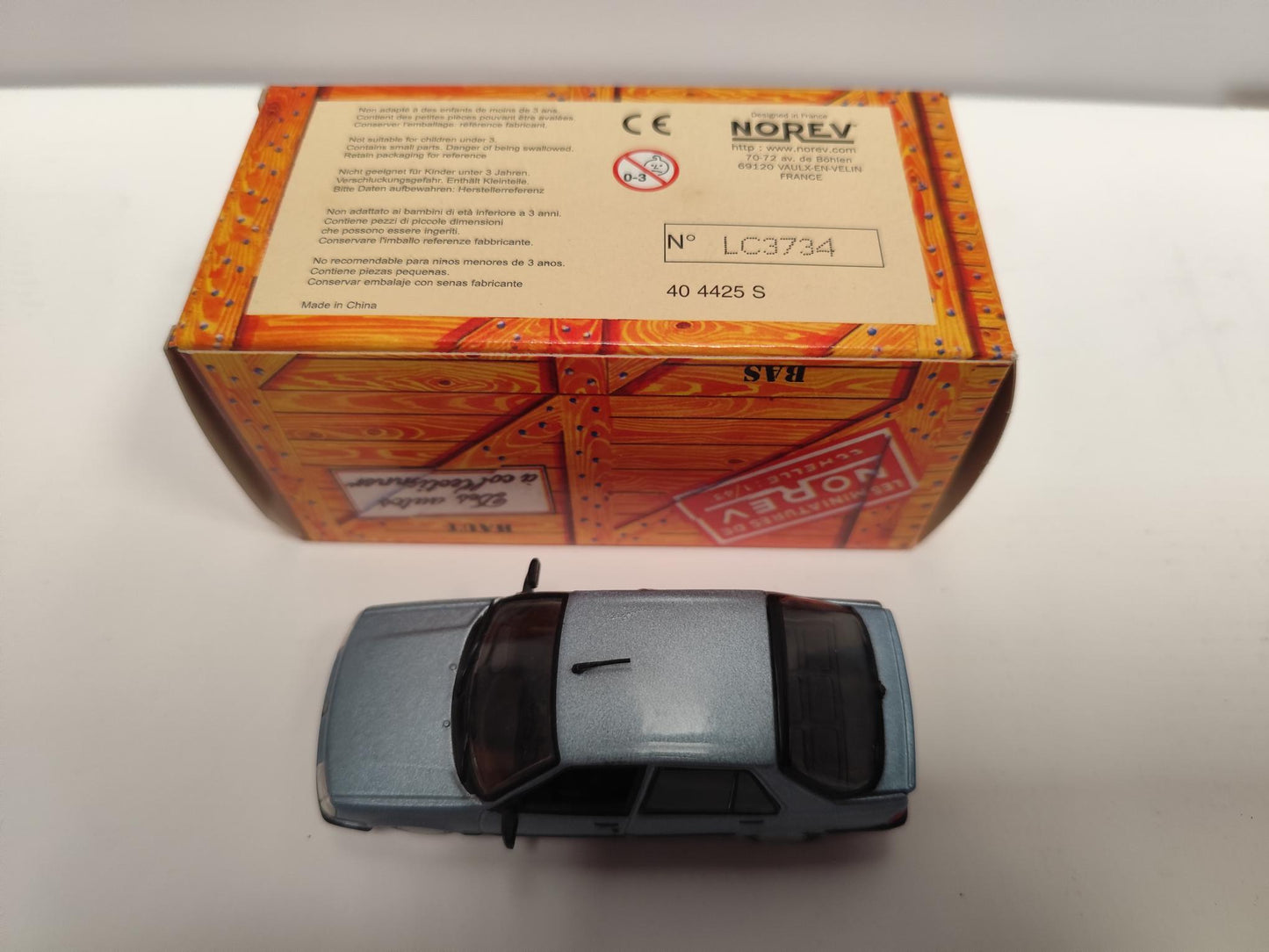PEUGEOT 309 5 PORTES 1987 NOREV 1/43