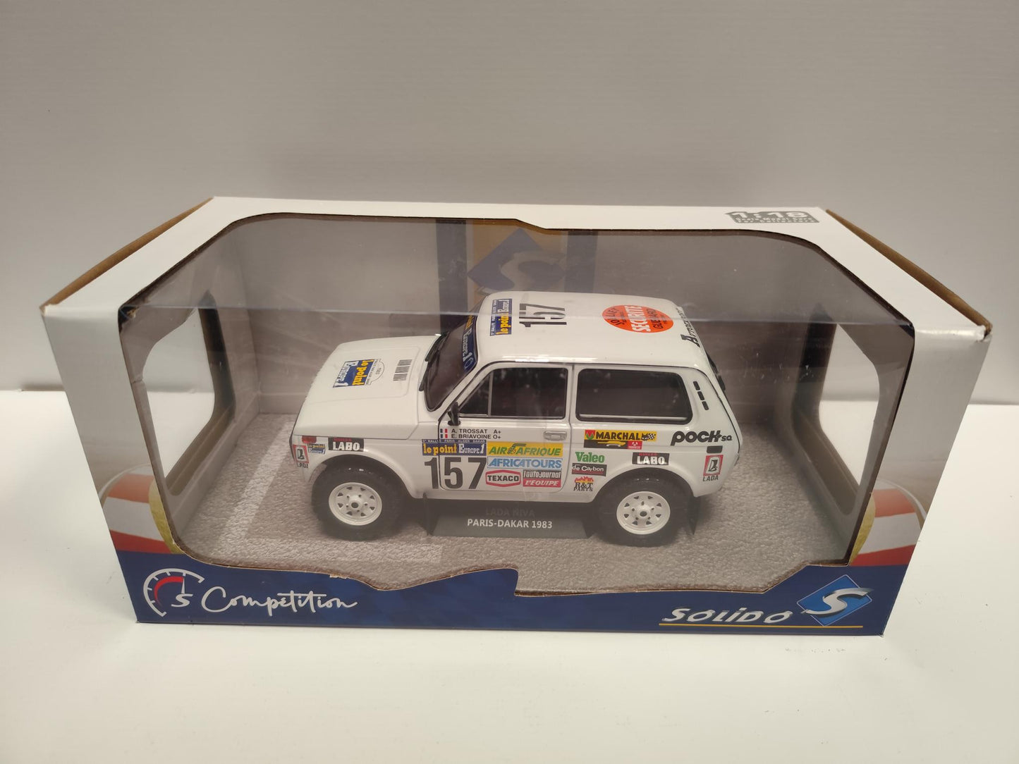 Lada Niva – Paris Dakar – 1983 – #157 Trossat / Briavoine