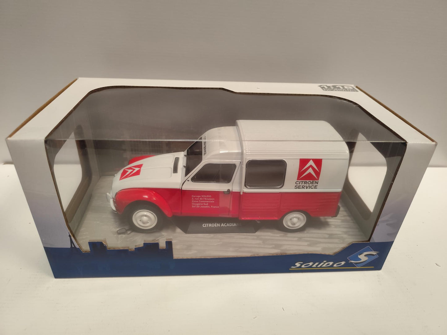 Citroën Acadiane Citroën Assistance – Red | White – 1984
