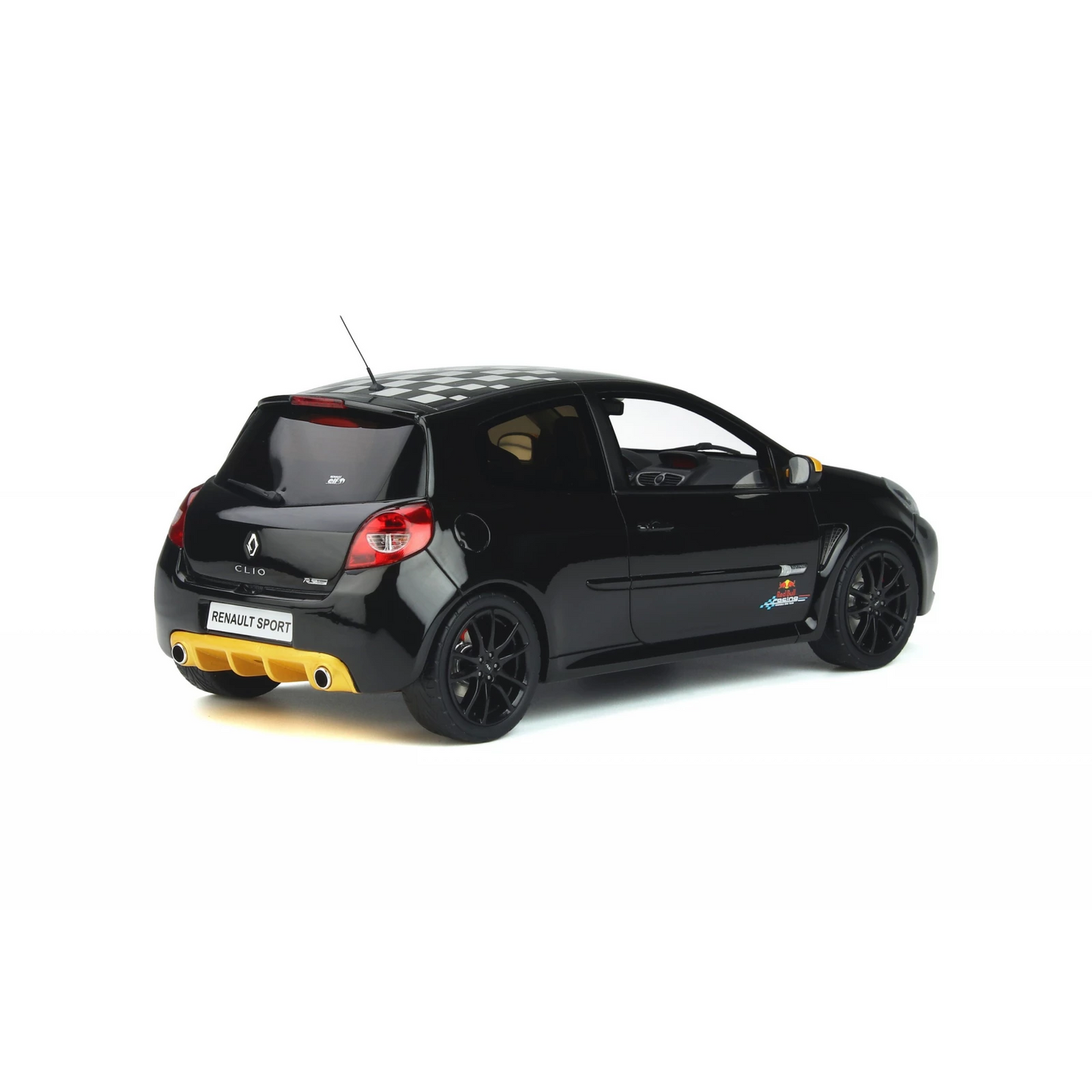 Otto Models 884 Renault Clio 3 phase 2 RS RB7 2012 noir 1:18 édition limitée 1/3000