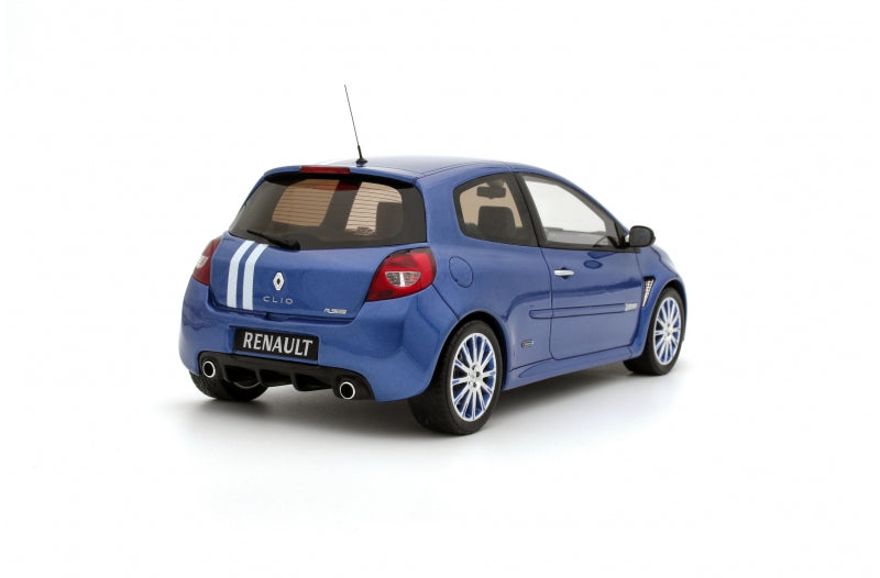 Renault Clio 3 RS, Gordini, 2012, bleue, 1:18, Ottomobile, boîte d'origine, OT972