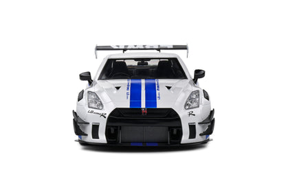 Nissan GT-R (R35) W/ Liberty Walk Body Kit 2.0 – White & Blue Stripes 2024
