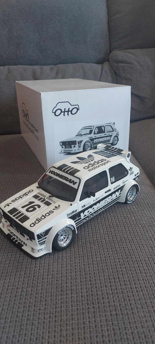 otto Volkswagen Golf 1 GTi Voomeran White OT 1061