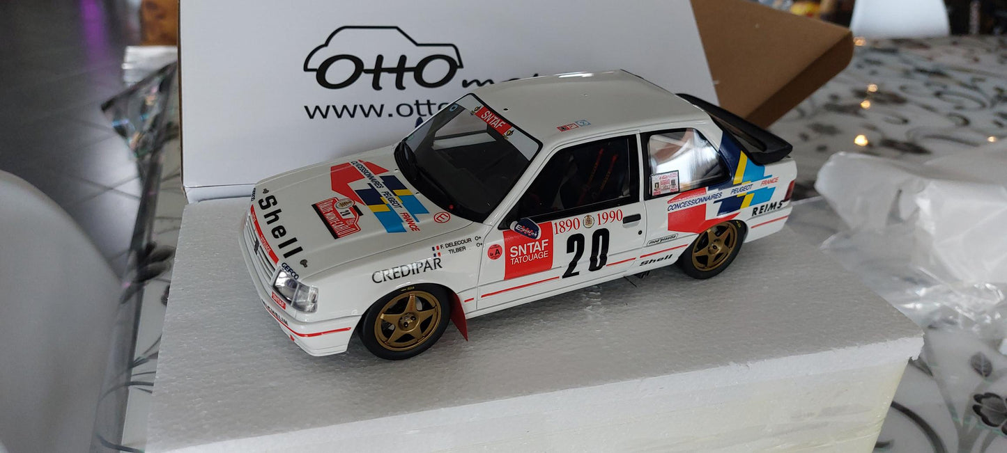 Peugeot 309 GTI Rallye Monte Carlo 1990 Otto Ottomobile 1/18 OT943