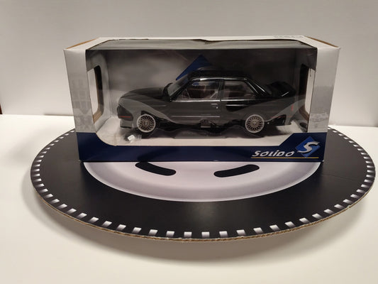 BMW E30 SPORT EVO - 1990 - BLACK 1/18 S1801501 SOLIDO