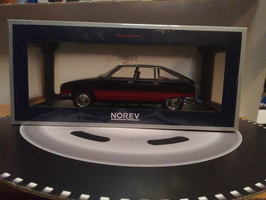 CITROËN GS "BASALTE" BLACK & RED DECO 1978 181626 NOREV