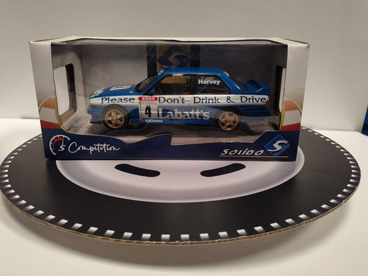 BMW E30 M3 - BTCC 1991- HARVEY #4 1/18 S1801512 SOLIDO