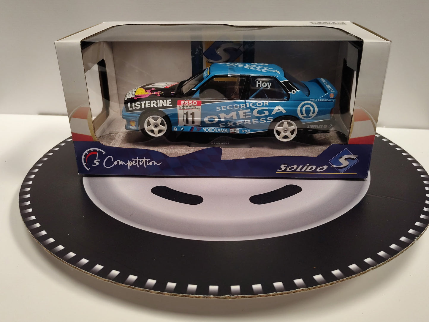 BMW E30 M3 - BTCC 1991 - W.HOY #11 1/18 S1801522 SOLIDO