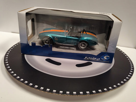 SHELBY COBRA 427 MKII - TURQUOISE CUSTOM - 1965 1/18 S1804908 SOLIDO