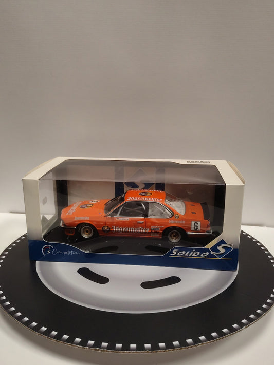 BMW 635 CSI (E24) - EUROPEAN TOURINGCAR CHAMPION 1984 - H.STUCK #6 1/18 S1810302 SOLIDO