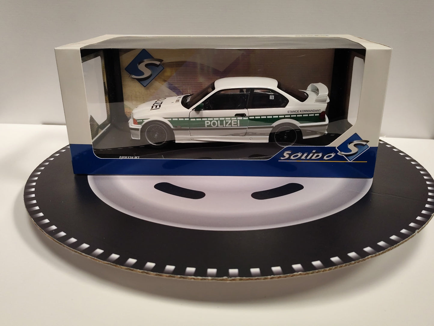 BMW E36 COUPE M3 - DRIFT POLIZEI - 1991 1/18 S1803915 SOLIDO