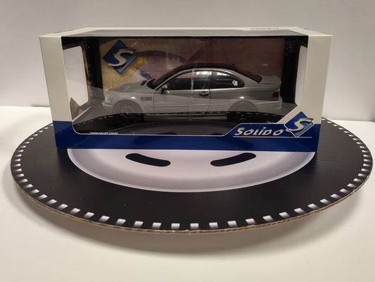 BMW E46 M3 - NARDO GREY STREETFIGHTERS - 2000 1/18 S1806508 SOLIDO