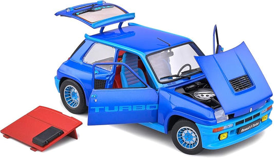 RENAULT 5 TURBO BLEU 1981 SOLIDO