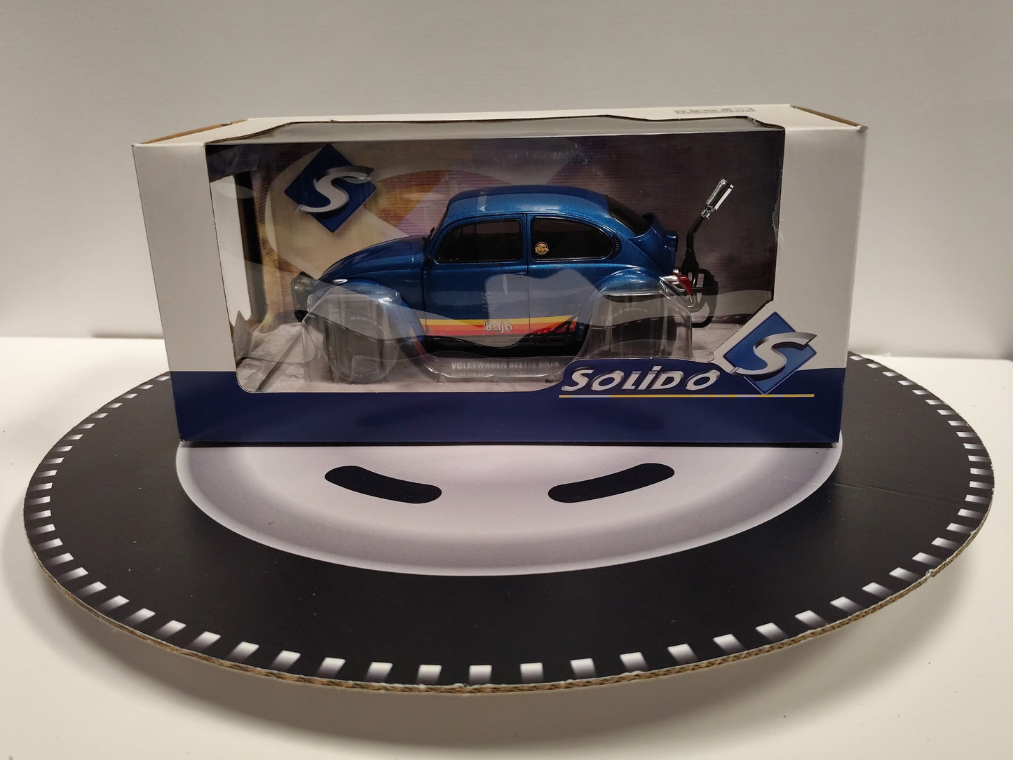 VOLKSWAGEN BEETLE BAJA - METALLIC BLUE - 1975 1/18 S1809601 SOLIDO