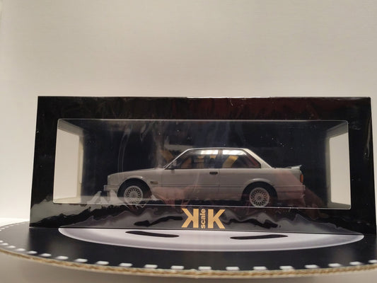 BMW 325i E30 M PAKET 2 SILVER SÉRIE NUMÉROTÉ 1/18 KKDC180932 KK-SCALE