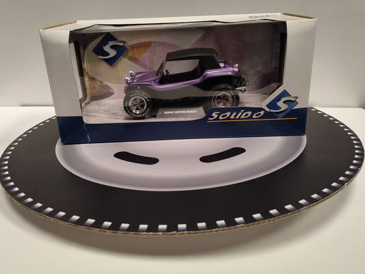 MANX MEYERS BUGGY - SOFT ROOF PURPLE METALLIC 1968 1/18 S1802706 SOLIDO