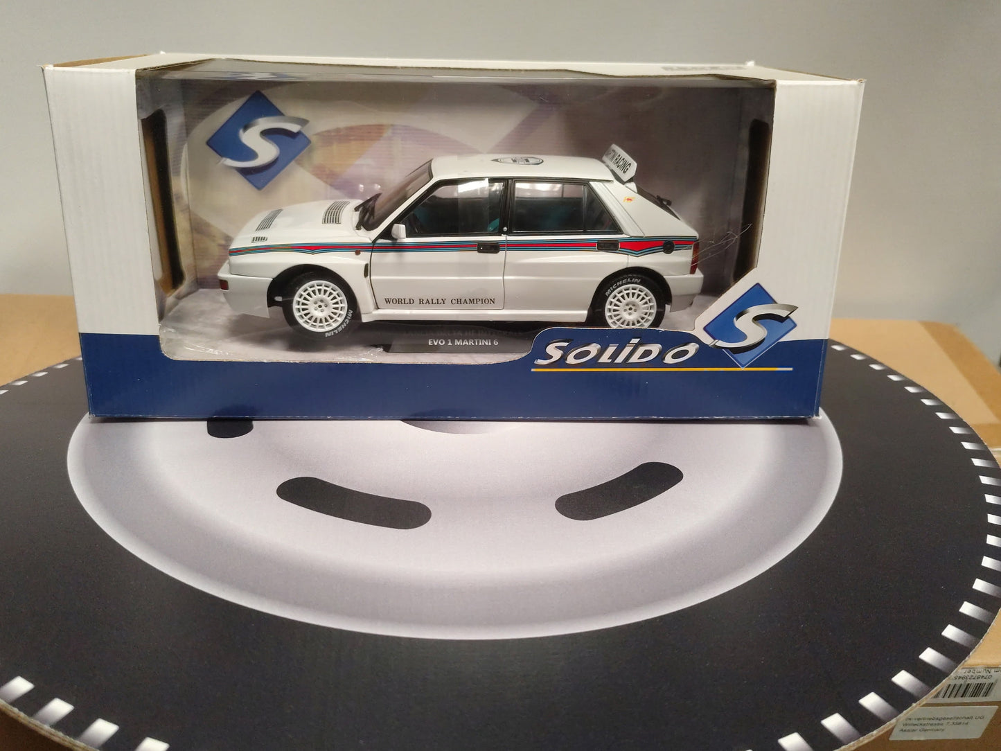 LANCIA DELTA HF INTEGRALE EVO 1 MARTINI 6 1992 1/18 S1807804 SOLIDO