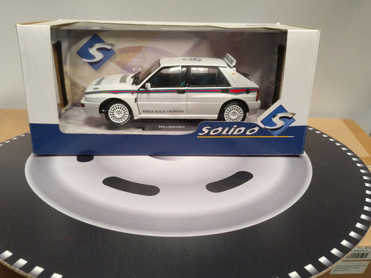 LANCIA DELTA HF INTEGRALE EVO 1 MARTINI 6 1992 1/18 S1807804 SOLIDO