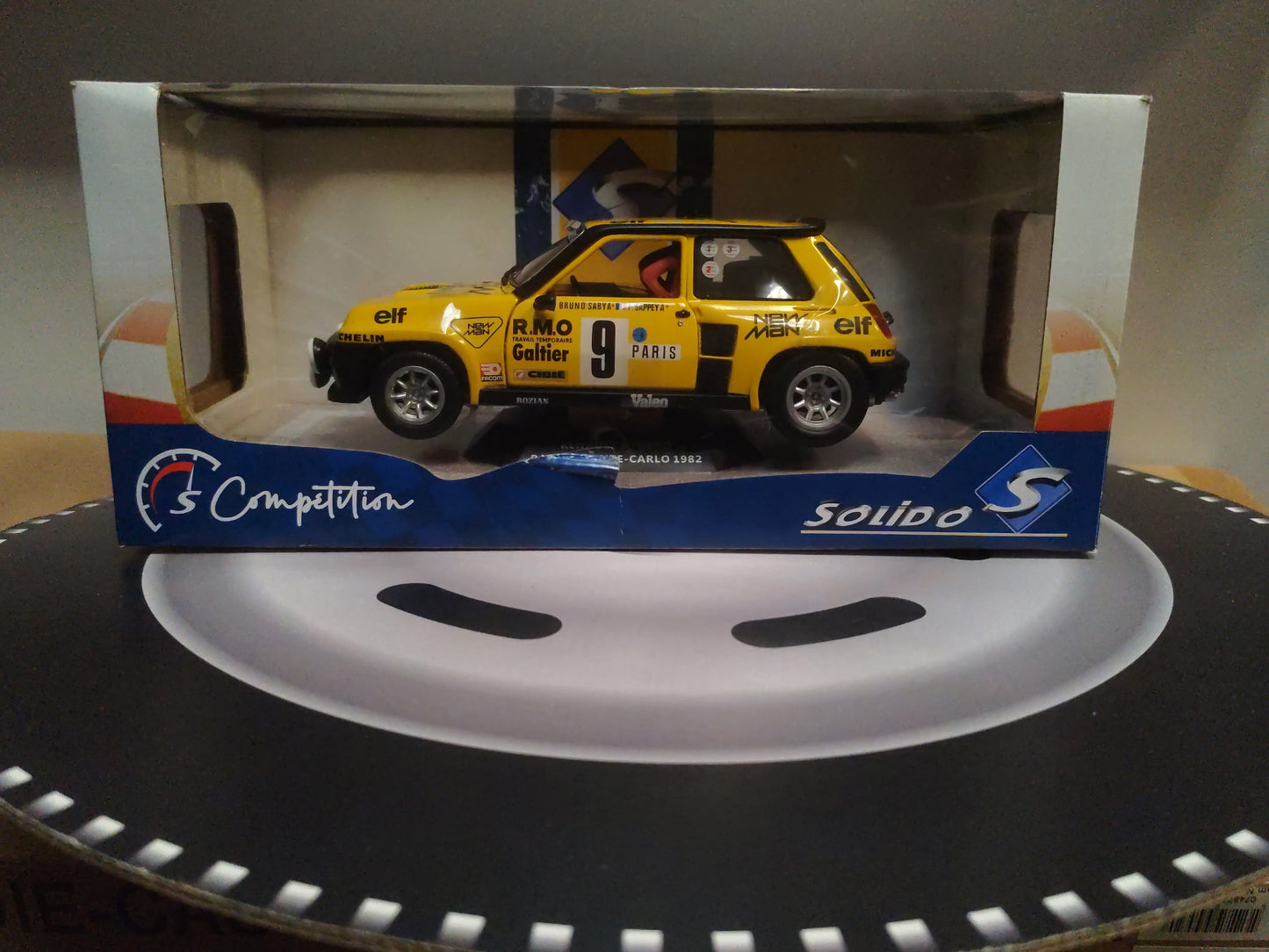 RENAULT 5 TURBO RALLYE MONTE CARLO 1982 #9 B.SABY 1/18 S1801311 SOLIDO