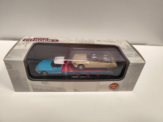 CITROEN DS 21 TISSIER PLATEAU PORTE-VOITURE 1969 1/43