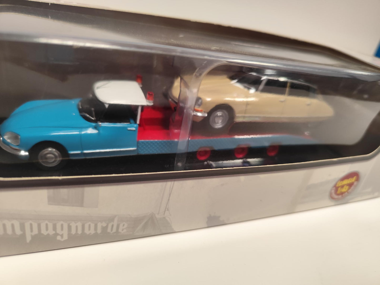 CITROEN DS 21 TISSIER PLATEAU PORTE-VOITURE 1969 1/43