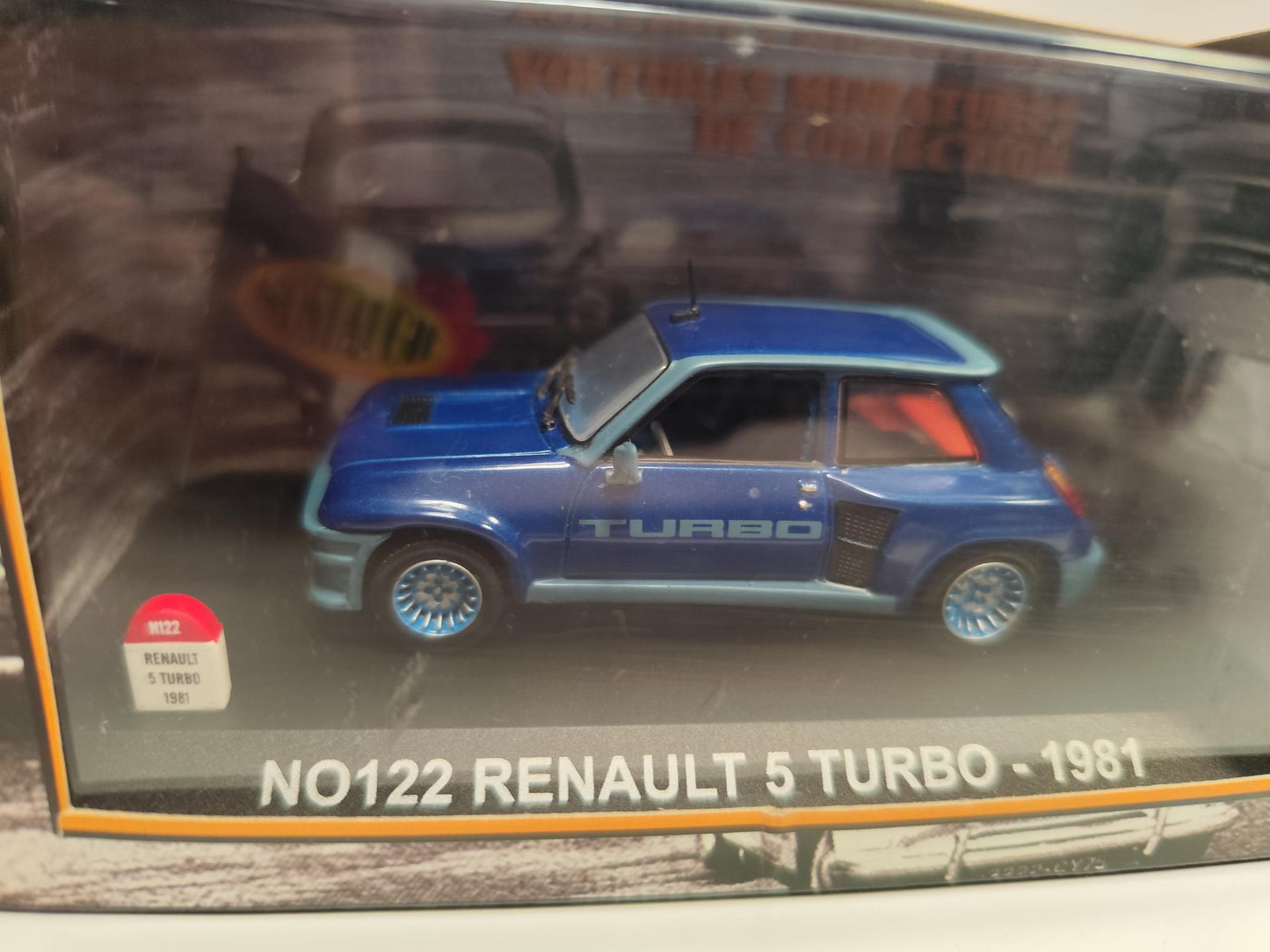 RENAULT 5 TURBO Bleu 1981 NOSTALGIE N0122 1:43