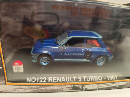 RENAULT 5 TURBO Bleu 1981 NOSTALGIE N0122 1:43