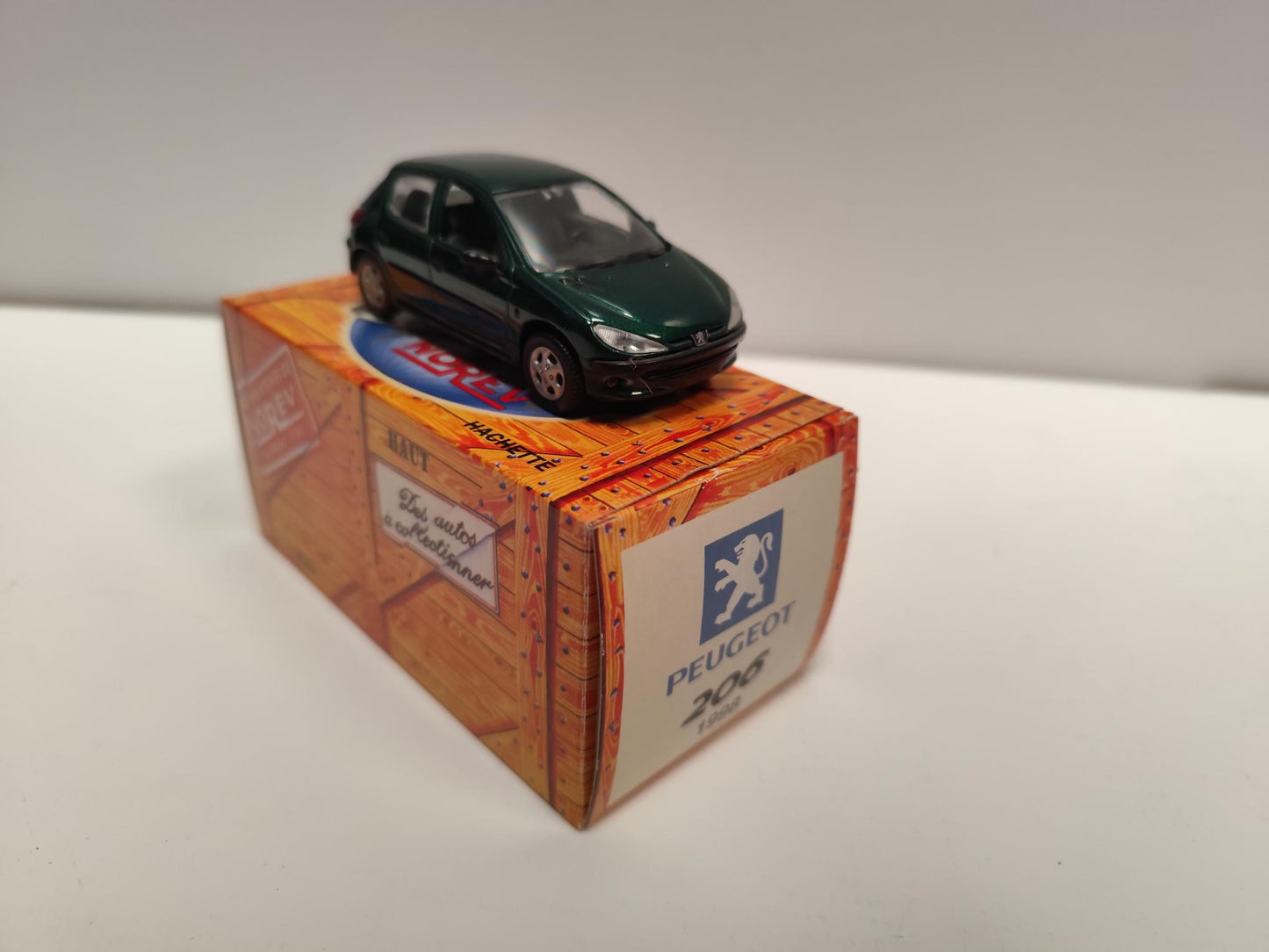 Peugeot 206 5 PORTES 1998 1/43 Norev