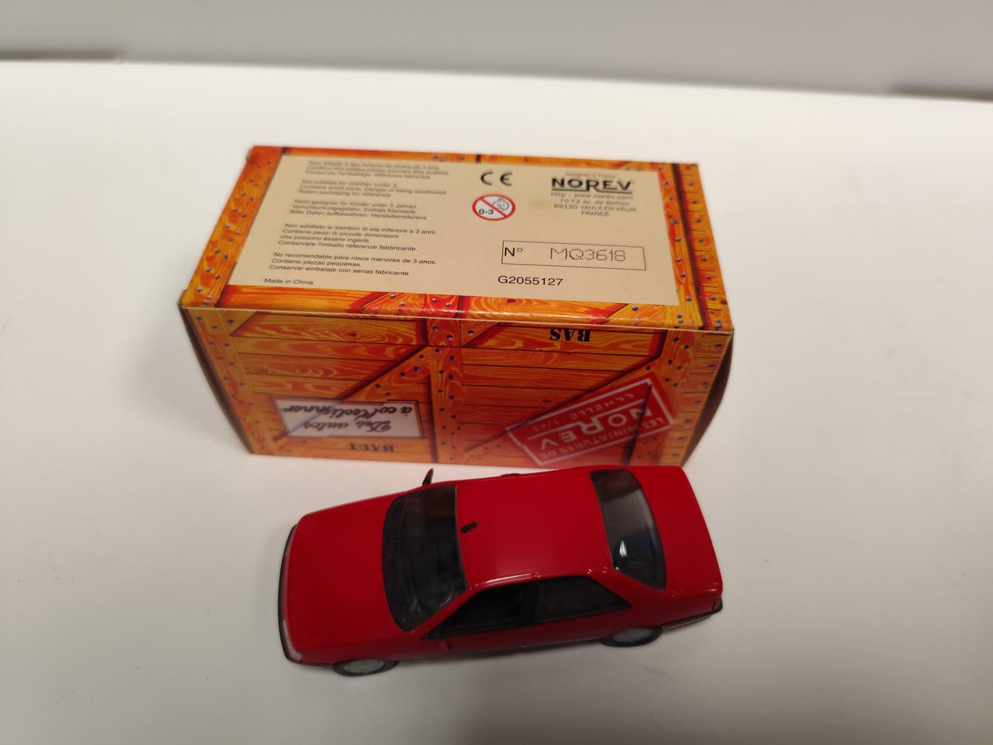 Peugeot 405 SRI 1991 - miniature Norev 1/43