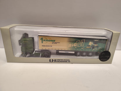 Camion Scania + remorque Krone Big M - UH 5601 1/50