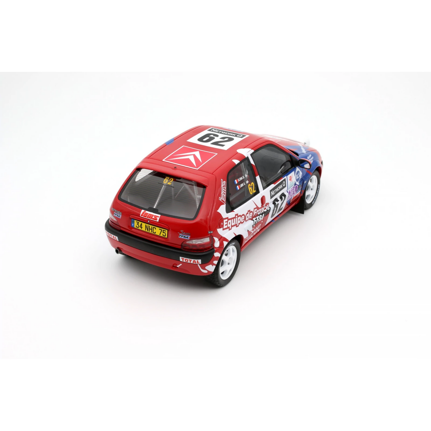 Citroen Saxo VTS Loeb RAC Rallye 2000 Otto Ottomobile 1/18 OT978