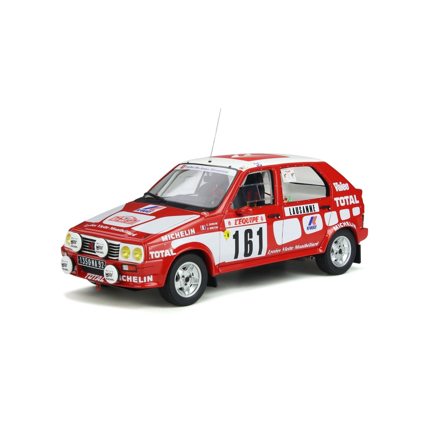 Citroën Visa 1000 Pistes Monte-Carlo 1987 OT909 LIMITE A 999 EXEMPLAIRE