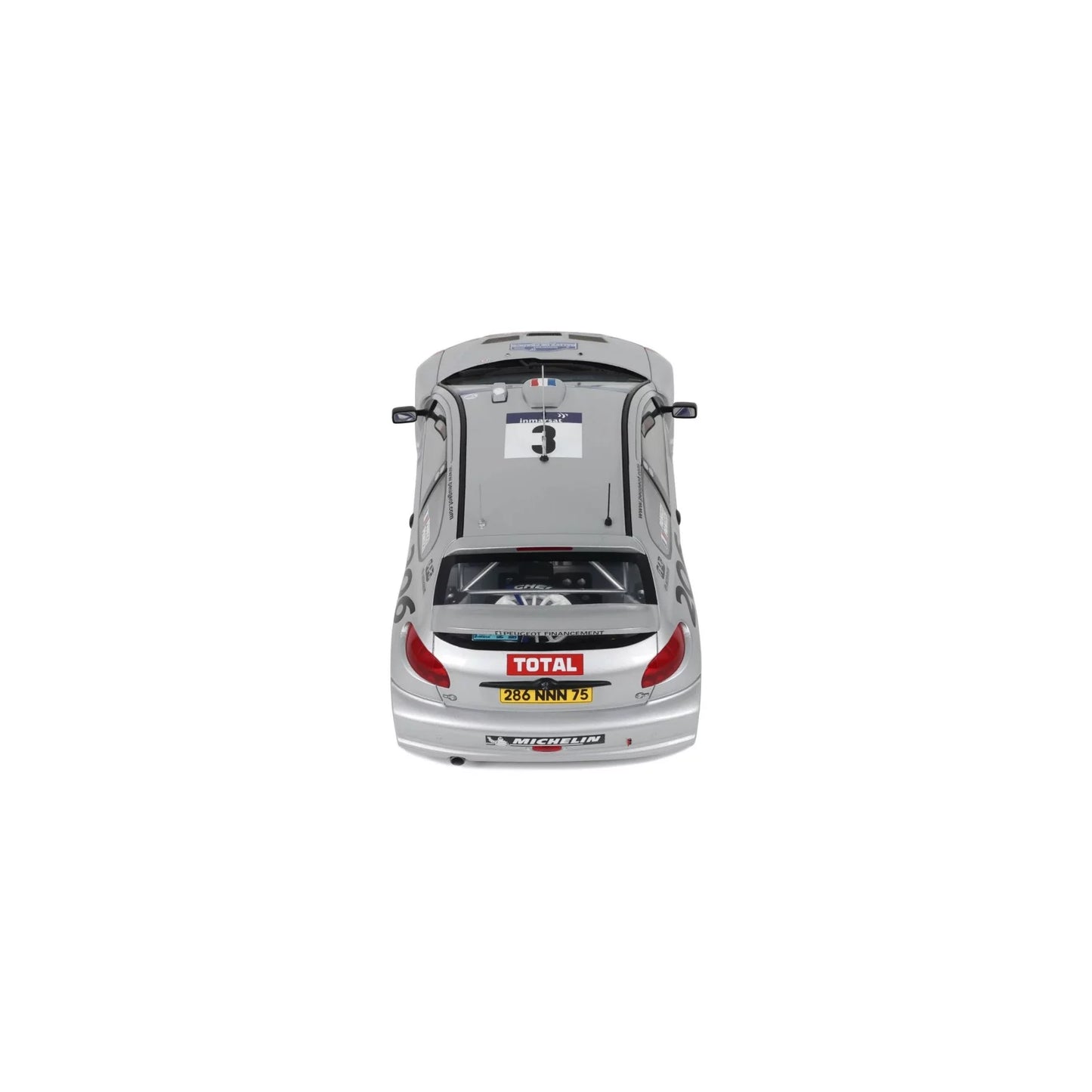Peugeot 206 WRC Tour de Corse 2002 OT1085 LIMITE A 2000 EXEMPLAIRE