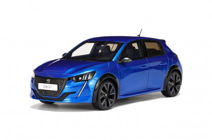 Peugeot 208 GT Bleu vertigo 1/18 Otto Edition limitée 999 exemplaires