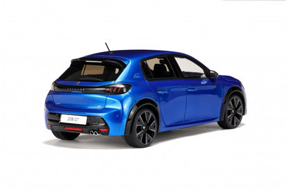 Peugeot 208 GT Bleu vertigo 1/18 Otto Edition limitée 999 exemplaires