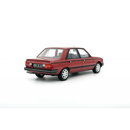Voiture miniature Otto Models 1032 Peuget 305 GTX 1985 rouge 1:18 édition limitée 1/999
