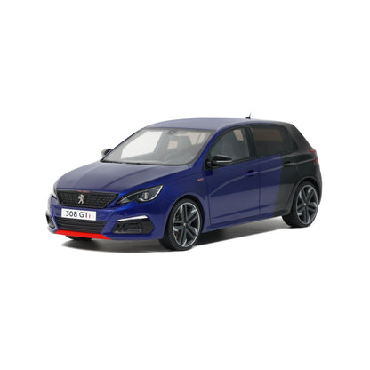 Peugeot 308 GTI Bleu Magnetic /Black 2018 OT922 LIMITE A 999 EXEMPLAIRE