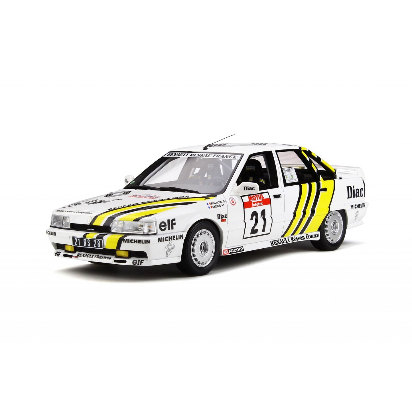 Renault 21 Turbo Tour de Corse 1988 1/18