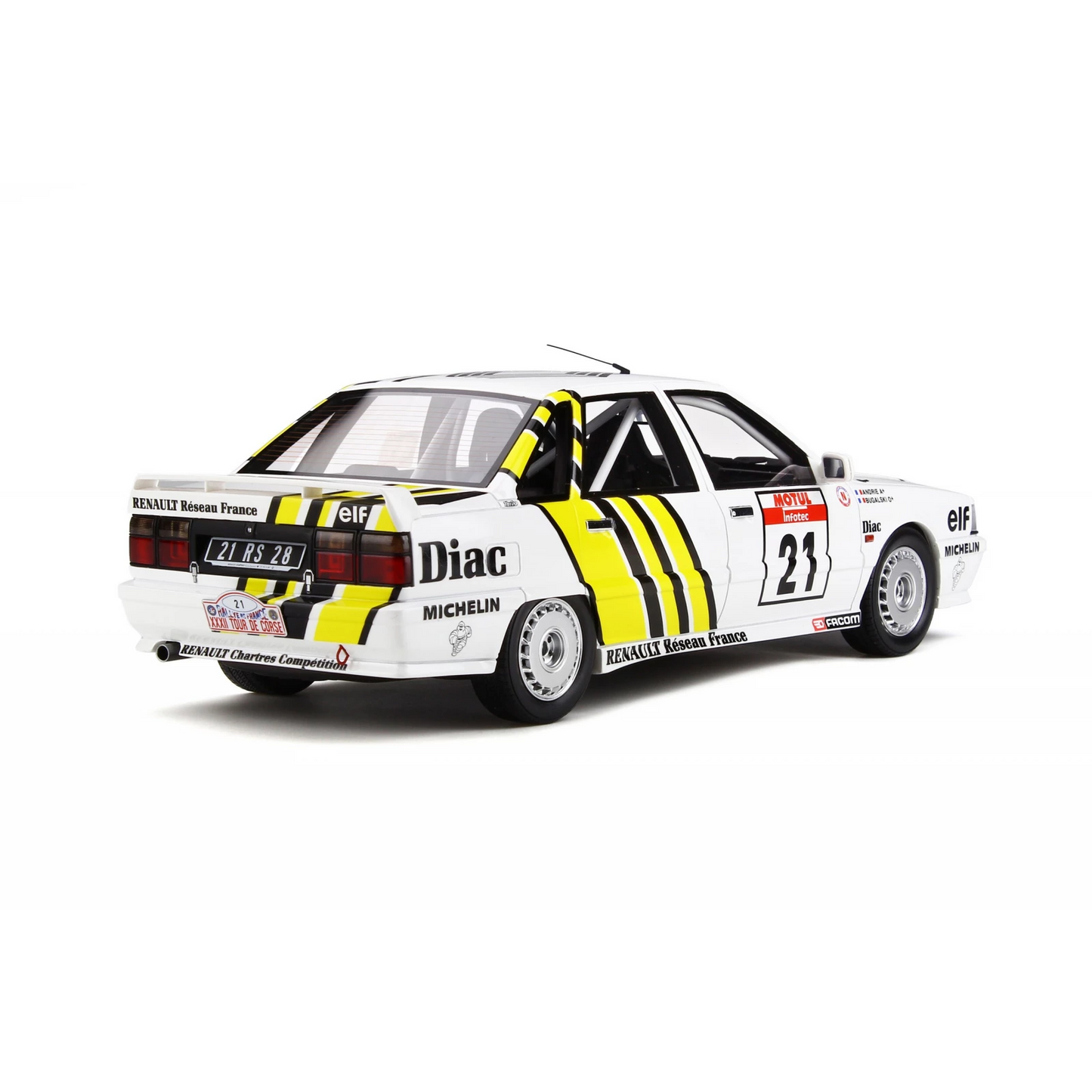 Renault 21 Turbo Tour de Corse 1988 1/18