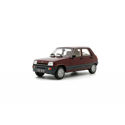 OTTO 1/18 RENAULT 5 GTL (5 PORTES) BORDEAUX 721 1984 OT1059