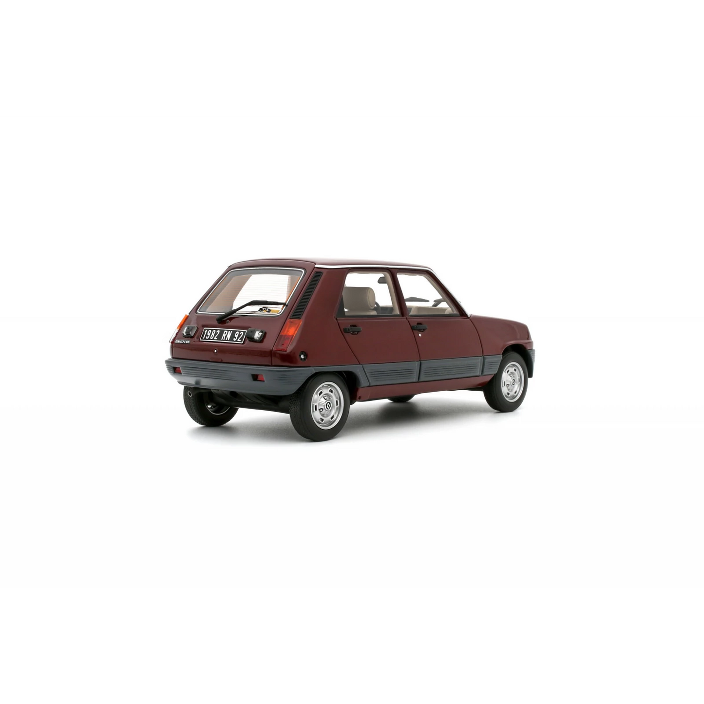 OTTO 1/18 RENAULT 5 GTL (5 PORTES) BORDEAUX 721 1984 OT1059