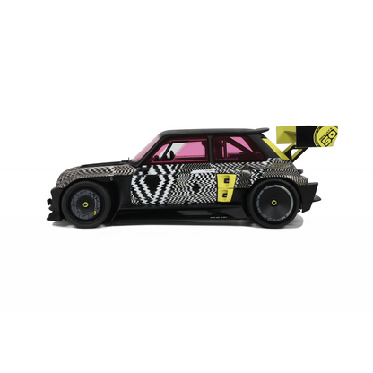 Renault 5 Turbo 3E 2022 jantes noir mat / jaune, blanc / noir OT447 1:18 OttO