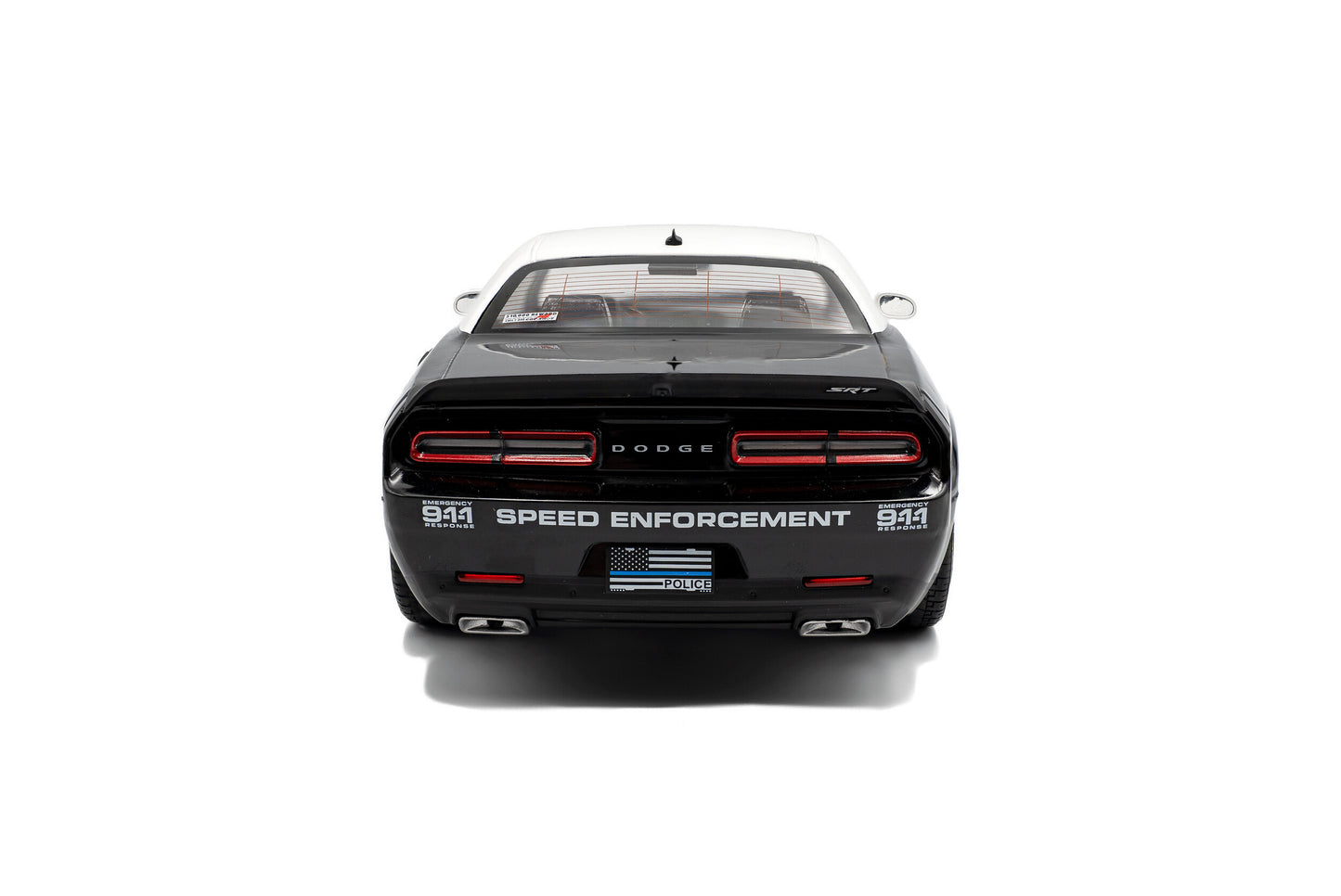 Dodge Challenger Demon Police autoroutière 2023 1/18 SOLIDO S1805715